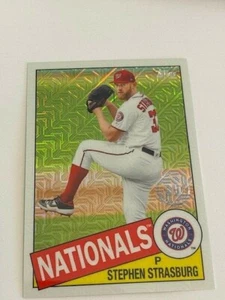 2020 Update Silver Pack 1985 Topps Chrome Baseball Stephen Strasburg #CPC-31 - Picture 1 of 2
