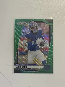 Panini Prizm #215 2024 Jalin Hyatt Green Wave Prizm - Gigantes - Imagen 1 de 1