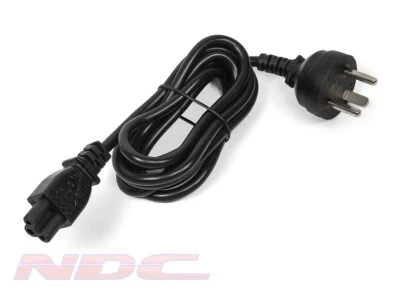 NEW HP 1.8m (6ft) DenmarkDanish 3 Pin C5 Clover Leaf Power Cable/Lead 220V - Image 1 of 2