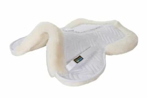Fleeceworks Therawool Classic Sheeps Wool Halfpad with Rolled Edge - Picture 1 of 1