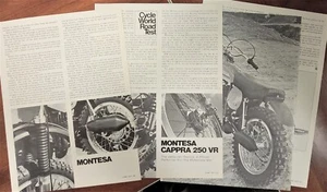 1973 Montesa Cappra VR 250 Motorcycle Original 5 page Test article - Picture 1 of 2