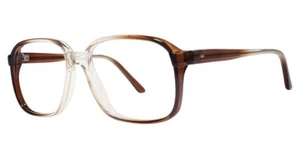 MODERNO ÓPTICO TORNADO PARA HOMBRE GAFAS DE PLÁSTICO 56-18-150 MARRÓN CON ESTUCHE BLANDO - Imagen 1 de 1