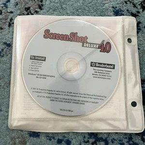 Broderbund Screen Shot Deluxe 4.0 CD-ROM - Picture 1 of 1