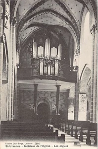 Suisse - SAINT-URSANNE (JU) Les orgues - Intérieur de l'église - Ed. Louis Burgy - Picture 1 of 2