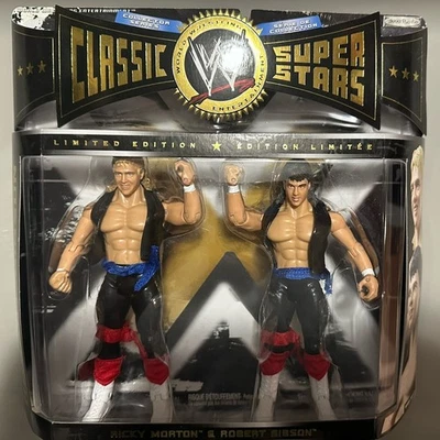 Bonecos WWE Classic Superstars Rock & n’ Roll Express NWA Morton Gibson lacrados - Imagem 1 de 4