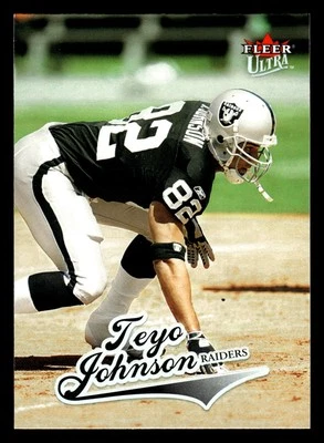 Teyo Johnson 2004 Ultra #105 Oakland Raiders - Image 1 of 2
