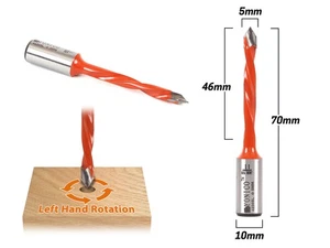 5 mm Durchsteckbohrer - links - 10 mm Schaft - Yonico 42205L - Bild 1 von 1