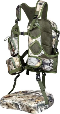 Turkey Hunting Vest with Seat, Game Pouch, Turkey Hunting Gear Accessories - Image 1 of 4