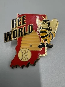 Vintage Bee World NSA Softball Anstecknadel - Bild 1 von 3