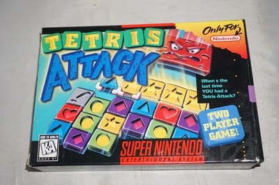Tetris Attack (Super Nintendo SNES) Complete in Box CIB - Image 1 of 4