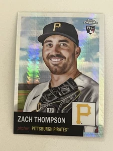 Zach Thompson Pittsburgh Pirates 2022 Topps Chrome Platinum Prism RC #93 - Picture 1 of 2