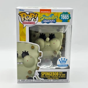 Funko Pop! Nickelodeon Spongebob Spongebob With The Suds #1665 Funko Exclusive  - Picture 1 of 7