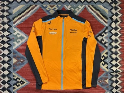 Chaqueta Castore McLaren Indycar Team Cremallera Completa Para Hombre Pequeño Rendimiento Carreras Foto 1 de 4