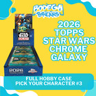 Jyn Erso -2026 Topps Star Wars Chrome Galaxy - 12 Box Hobby Case Break #3