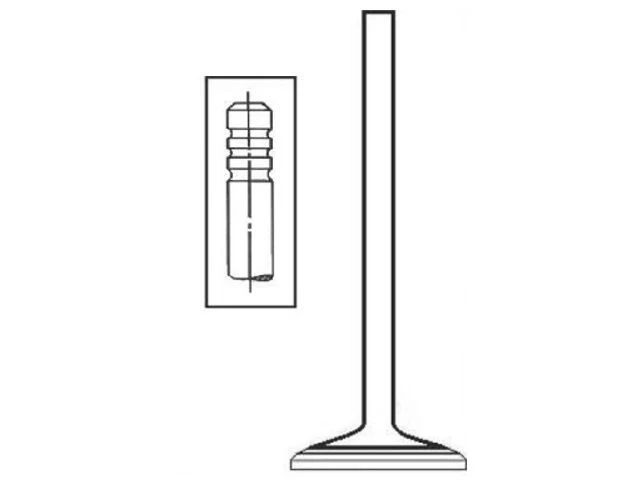 Válvula de admissão 28ZRCQ67 para Porsche 928 944 1987 1988 1989 - Imagem 1 de 1