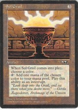 Sol Grail *Uncommon* Magic MtG x1 Alliances MP