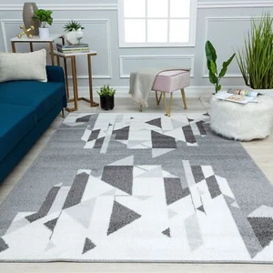 Mason Brooks Azalea Az50b Geometric Elegant Design Area Rug - Picture 1 of 6