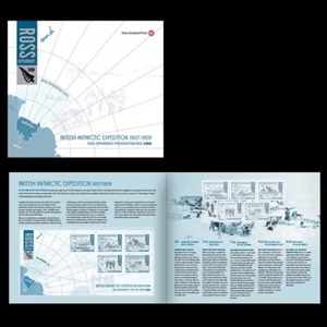 ROSS DEP. Expédition britannique Antarctique 2008 1907-9, pack de présentation - Photo 1/1