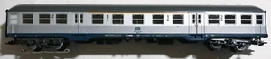 Vintage Märklin 2. Klasse Personenwagen Spur HO silber & blau - Bild 1 von 6