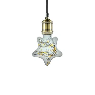 Sunlite 81194-SU LED Decorative String Light Star, LED Light 1PK Warm White - Image 1 of 2