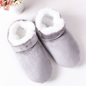 Winter Slippers Men Home Indoor shoes Warm Plush slippers Non slip Floor Shoe