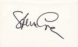 Steve Cram - britischer legendärer Track Athlete signierte Albumseite - Bild 1 von 2