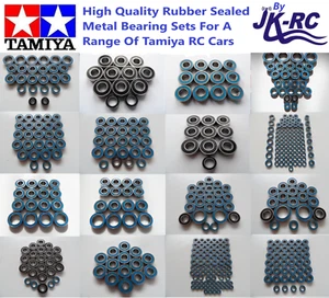 Rubber Sealed Metal Precision Bearings/Bearing Sets For Tamiya RC Cars Listed - Picture 1 of 42