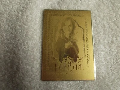 Artbox: Harry Potter "HERMIONE GRANGER" #BT2 Golden Trading Card - LOOK! - Image 1 of 2