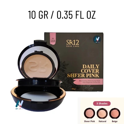 Daily Sheer Pink SR12 Covering Acne Scars & Dark Spots Matte Finish Make Up 10gr - Image 1 of 4