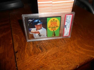 2008 TOPPS CHROME DEREK JETER ALL-ROOKIE 50° ANNIVERSARIO. #ARC6 PSA NM 7 SPEDIZIONE GRATUITA!! - Foto 1 di 6