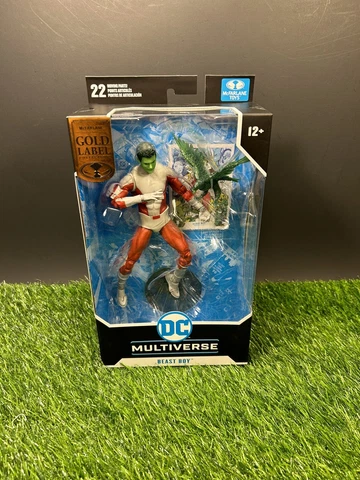 McFarlane DC Multiverse Teen Titans Beast Boy Gold Label Figure NIB NEW Cover