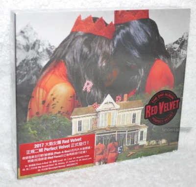 Red Velvet Vol. 2 Perfect Velvet Taiwan Ltd CD+48P photobook+Card - Image 1 of 4