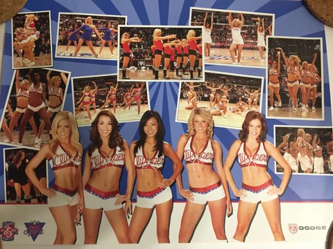 Official NBA Los Angeles Clippers Spirit Cheerleader Poster (With Shannon Dang) Cover