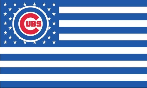 MLB CHICAGO CUBS BASEBALL LOGO GAMEROOM MANCAVE DECOR FRIDGE MAGNET #2 Cover