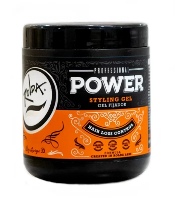 Gel de peinado ROLDA Professional Power sin alcohol Kera-Force Formula 500 g 17,6 oz Foto 1 de 2