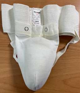 VINTAGE NEW Tru Play Boys Jockstrap Supporter & Cup YOUTH LARGE Waist 26-32” - Picture 1 of 5