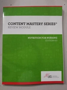 NEW! ATI Nursing Education Content Mastery Nutrition for Nursing Edition 6 - Bild 1 von 1