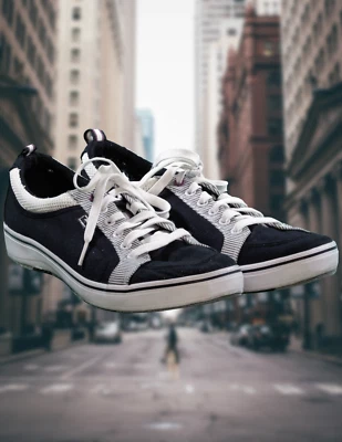 Keds Canvas Sneakers Black With White (Touch of Purple) Women’s Size 9.5 - Image 1 of 4