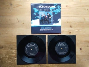 Bob Seger & The Silver Bullet Band American Story VG+ 2 x 7" Vinyl Record CLD396 - Picture 1 of 2