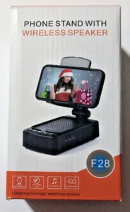 OLES Phone Stand With Bluetooth Speaker F28 New - Picture 1 of 7