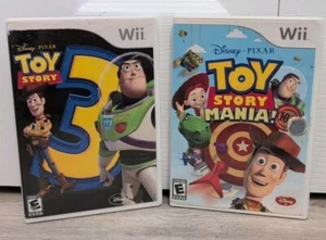 Toy Story 3 & Toy Story Mania! Nintendo Wii 2 Spiele Konvolut. Komplett mit Anleitungen - Bild 1 von 5
