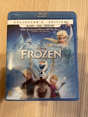 FROZEN 2013 DISNEY BLU-RAY/DVD TARGET BONUS DISC EDITION OOP BRAND NEW Foto 1 de 4