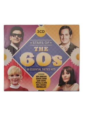 STARS OF THE 60S (ROY ORBISON, SAM COOKE, THE SHADOWS, RAY CHARLES,) 3 CD NEW! - Image 1 of 2
