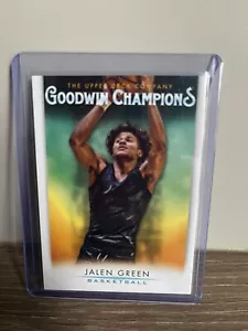 2021 Upper Deck Goodwin Champions - Jalen Green - Basketball #60 - Picture 1 of 2
