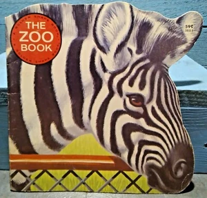 Vintage The Zoo Book A Golden Shape Book 1979 12th Printing FREE SHIPPING! - Picture 1 of 3