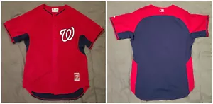 Washington Nationals MLB Cool Base Home Red Jersey - No Player/Number Sz 52 XXL - Picture 1 of 9