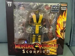 Figura de acción Storm Collectibles Mortal Kombat: Scorpion (exclusivo del evento 2020) - Imagen 1 de 3