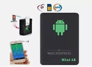 MINI GPS CON SIM TRACKER LOCALIZZATORE SATELLITARE AUTO ANTIFURTO SPIA GSM NUOVO - Foto 1 di 15