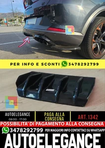 1342 ⭐ Diffusor Passend Für Seat Cupra Formentor 2020 + Schwarz Glänzend ⭐ - Bild 1 von 11