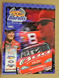 2003 Aaron's 499 at Talladega Superspeedway Program - April 6, 2003 - Picture 1 of 2